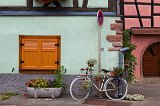 Flowers on Bikes, Bergheim, Alsace, France