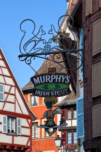 Sign of Murphy's Pub, Colmar, Alsace, France | Colmar Old Town - Alsace, France (IMG_2544.jpg)