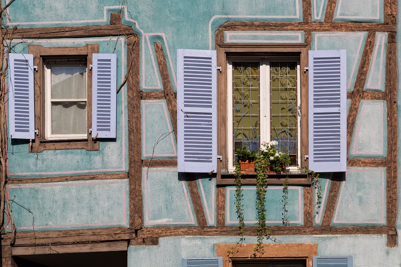 Windows, Colmar, Alsace, France | Colmar Old Town - Alsace, France (IMG_2590.jpg)
