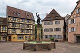 Schwendi Fountain, Colmar, Alsace, France
