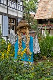 Blonde Scarecrow, Open Air Museum of Alsace, Ungersheim, France