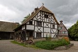 Half-Timbered Houses, Open Air Museum of Alsace, Ungersheim, France