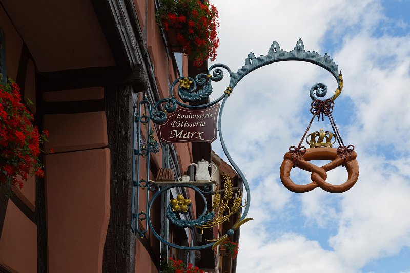 Sign of a Bakery, Eguisheim, Alsace, France | Eguisheim - Alsace, France (IMG_4134.jpg)