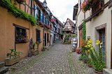 The Walls Street, Eguisheim, Alsace, France