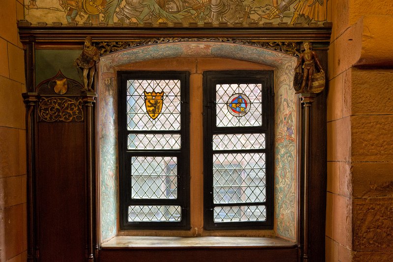 Window, Haut-Koenigsbourg Castle, Orschwiller, Alsace, France | Haut-Koenigsbourg Castle - Alsace, France (IMG_3062_63.jpg)