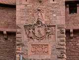 Armorial of Wilhelm II, Haut-Koenigsbourg Castle, Orschwiller, Alsace, France