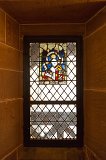 Decorated Window, Haut-Koenigsbourg Castle, Orschwiller, Alsace, France