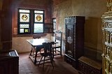 Room with Oriel in the Second floor of the Southern Dwellings, Haut-Koenigsbourg Castle