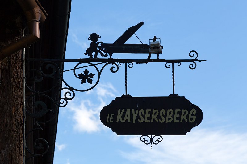Sign, Kaysersberg, Alsace, France | Kaysersberg - Alsace, France (IMG_4241.jpg)