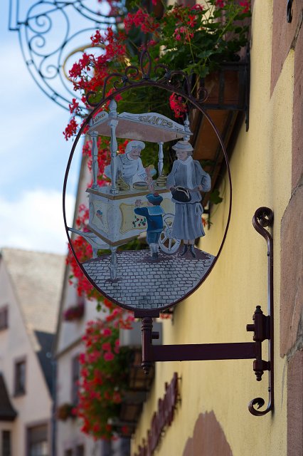 Sign of Ice Cream Shop, Kaysersberg, Alsace, France | Kaysersberg - Alsace, France (IMG_4297.jpg)