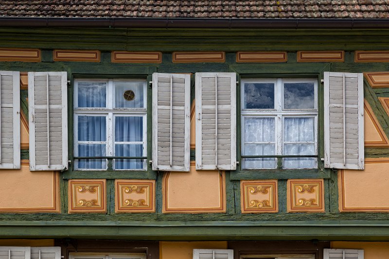 Two Windows of the Elephant Inn, Ribeauvillé, Alsace, France | Ribeauvillé - Alsace, France (IMG_3378.jpg)
