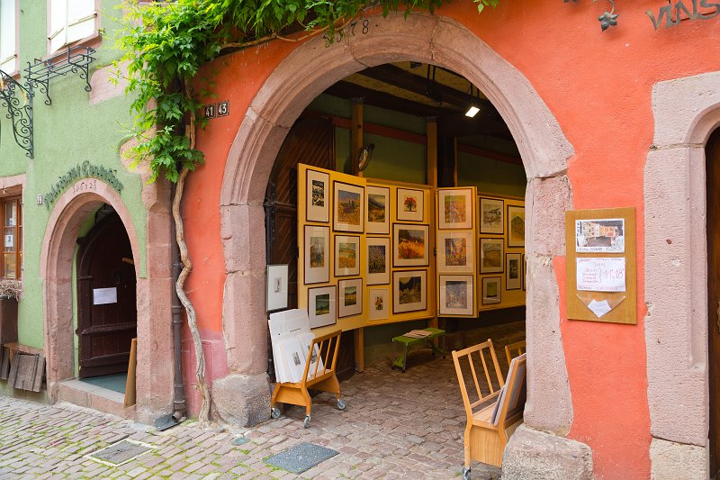 Art Gallery, Riquewihr, Alsace, France | Riquewihr - Alsace, France (IMG_3608.jpg)