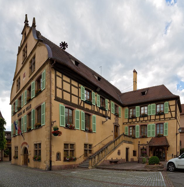 Town Hall, Turckheim, Alsace, France | Turckheim - Alsace, France (IMG_2452_53_54_55.jpg)