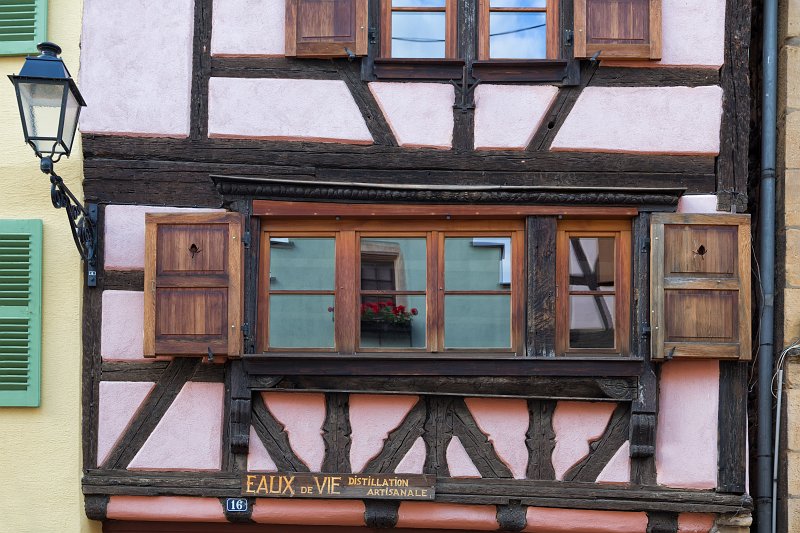 Windows and Lamp, Turckheim, Alsace, France | Turckheim - Alsace, France (IMG_2503.jpg)