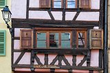 Windows and Lamp, Turckheim, Alsace, France