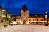 France Tower Gate by Night, Turckheim, Alsace, France