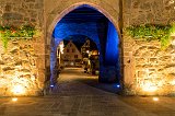 Entrance Gate by Night, Turckheim, Alsace, France