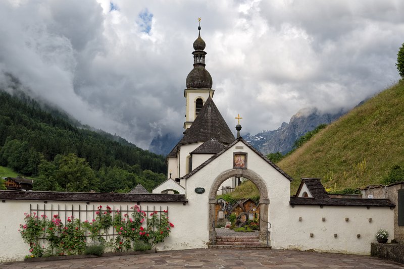 The Parish Church Saint Sebastian, Ramsau, Bavaria, Germany | South Bavaria, Germany (IMG_1548.jpg)