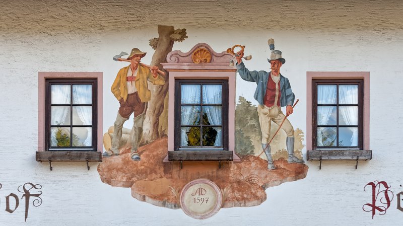 Facade of Gasthof Post in Klais, Garmisch-Partenkirchen, Bavaria, Germany | South Bavaria, Germany (IMG_7562.jpg)