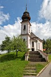 Church of Maria Gern Village, Berchtesgadener Land, Bavaria, Germany
