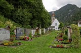Cemetery and Church at Schneizlreuth, Berchtesgadener Land, Bavaria, Germany