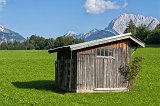 Hut in Gerold, Garmisch-Partenkirchen, Bavaria, Germany
