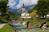 Parish Church Saint Sebastian, Ramsau bei Berchtesgaden, Bavaria, Germany