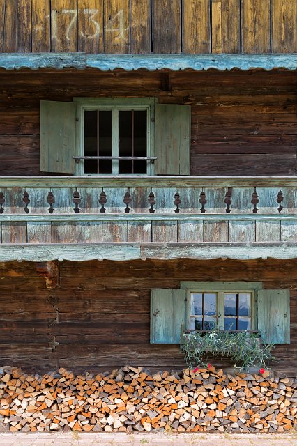 Balconies and Wooden Logs, Glentleiten Open Air Museum, Großweil, Germany | Glentleiten Open Air Museum - South Bavaria, Germany (IMG_0796.jpg)