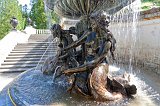 Fountain in Linderhof Palace (Schloss Linderhof), Ostallgäu, Bavaria, Germany