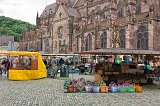 Münsterplatz Food Market, Freiburg im Breisgau, Baden-Württemberg, Germany