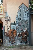 Street Art Mural, Freiburg im Breisgau, Baden-Württemberg, Germany