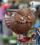 Metallic Owl, Gengenbach, Germany