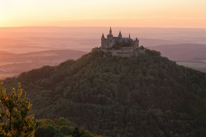 Hohenzollern Castle at Sunset, Hechingen, Germany | Hohenzollern Castle - Hechingen, Germany (IMG_2100_2.jpg)