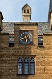 Clock and Window, Hohenzollern Castle, Hechingen, Germany