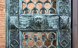 Decorated Metallic Door, Hohenzollern Castle, Hechingen, Germany