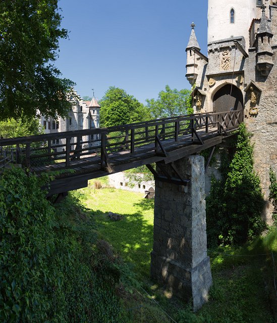 Bridge of Lichtenstein Castle, Honau, Germany | Lichtenstein Castle - Honau, Germany (IMG_7402to7420_2.jpg)
