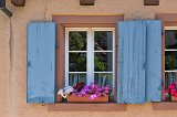 Window and Flowers, Schiltach, Baden-Württemberg, Germany