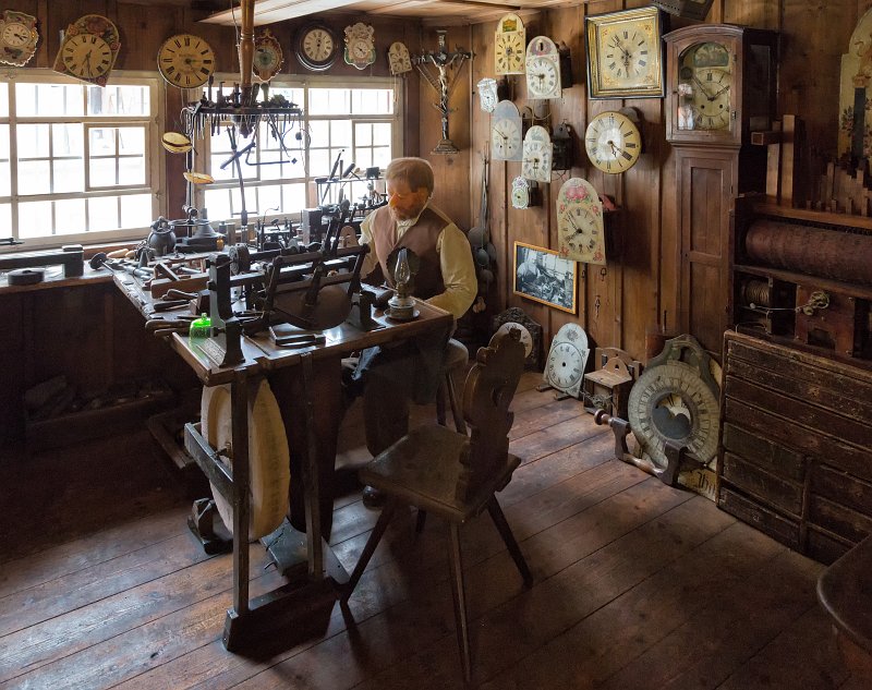 Clockmaker Workshop at Black Forest Museum, Triberg im Schwarzwald, Germany | Triberg im Schwarzwald - Baden-Württemberg, Germany (IMG_5357.jpg)
