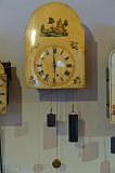 Clock on display, Black Forest Museum, Triberg im Schwarzwald, Germany