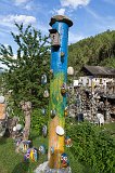 Kunter Lorenz's Open Air Museum in Prato allo Stelvio - South Tyrol, Italy