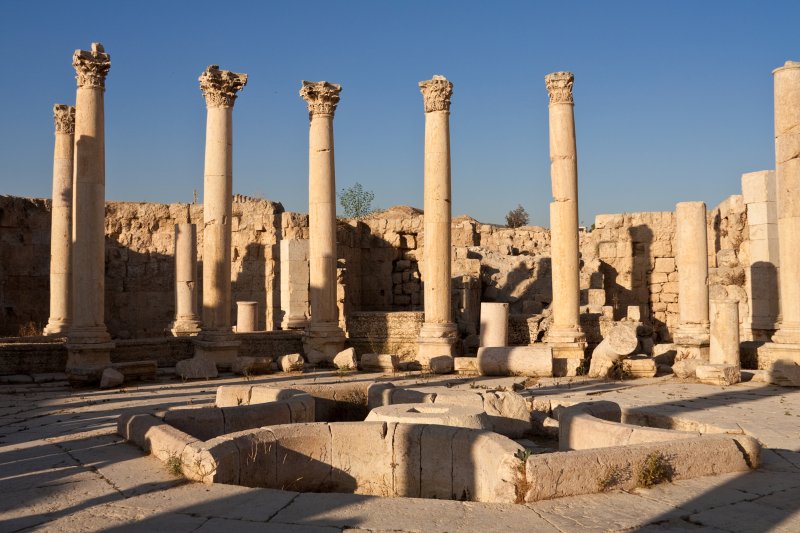 Gerasa (Jerash) - the Macellum | Jordan - Gerasa (Jerash) and Gadara (Umm Qais) (IMG_7395.jpg)