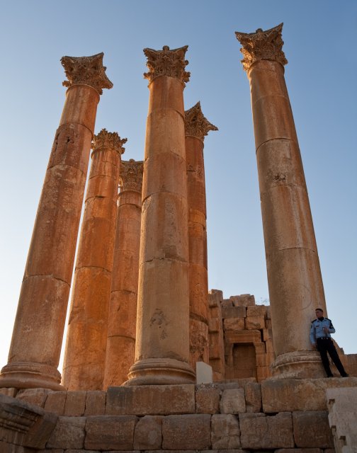 Gerasa (Jerash) - columns from the Temple of Artemis | Jordan - Gerasa (Jerash) and Gadara (Umm Qais) (IMG_7452_2.jpg)