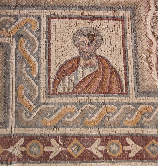 Mount Nebo – Mosaic floor from the church | Jordan - Madaba, Mount Nebo and Umm al Rassas (IMG_7564.jpg)
