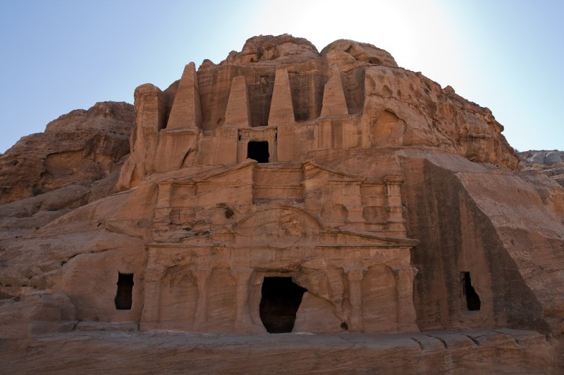 Jordan - Petra | Petra - Obelisk Tomb and Bab Al-Siq Triclinium - Yair