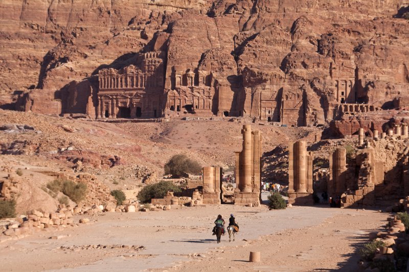 Petra - Temenos Gateway and the Royal Tombs  | Jordan - Petra (IMG_7978.jpg)