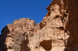 Petra - a cliff near Al-Khazneh