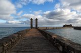 Bridge to Castle of San Gabriel, Arrecife, Lanzarote