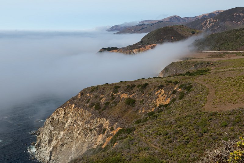 Big Sur Coast in fog, California | Big Sur Coast (Monterey County, California) (IMG_5064.jpg)