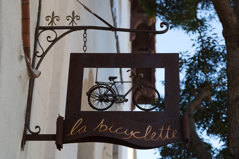 Sign of La Bicyclette restaurant, Carmel-by-the-Sea, California | Carmel-by-the-Sea, California (IMG_5177.jpg)