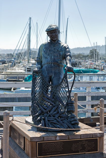 Fisherman Statue, Fisherman's Wharf, Monterey, California | Monterey Downtown, California (IMG_4016.jpg)